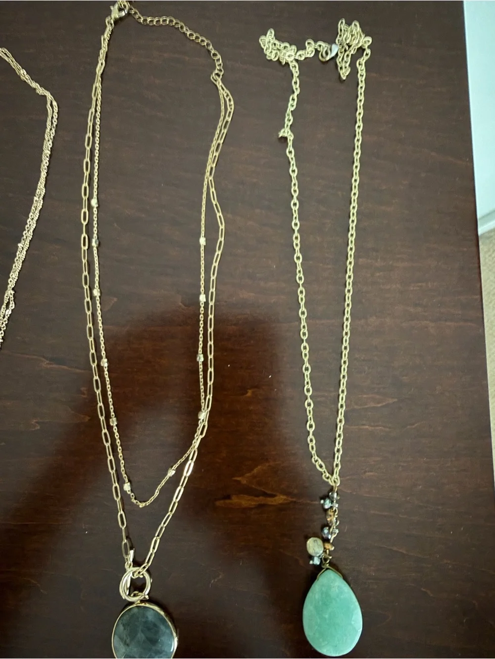 Gold Tone Jewelry - 7 pieces in all